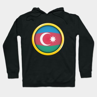 Country Flag of Azerbaijan Hoodie
